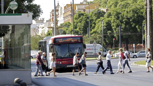 El Prado de San Sebastián, una de las zonas mejor comunicadas de Sevilla