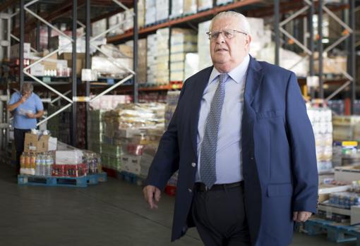El presidente de honor del grupo Barea, Manuel Barea, sigue yendo a trabajar cada día 8 horas a la empresa, en la que entró a trabajar hace 62 años