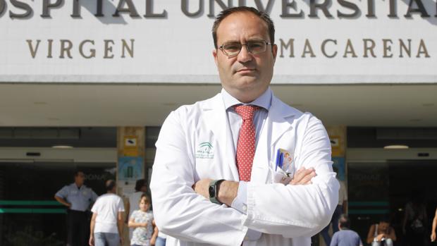 Antonio Castro es el máximo responsable del hospital Virgen Macarena desde 2017