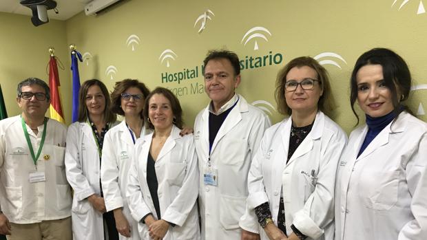 Profesionales de la nueva unidad del Virgen Macarena