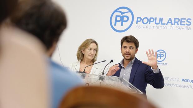 María del Mar Sánchez Estrella con Beltrán Pérez