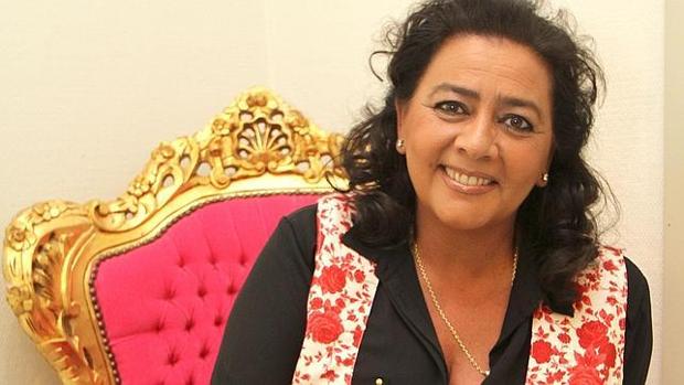 La cantante sevillana María del Monte
