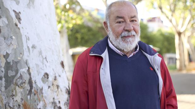 Guillermo Gutiérrez en la Alameda de Hércules