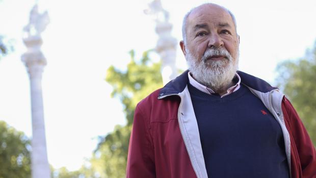 Guillermo Gutiérrez en la Alameda de Hércules