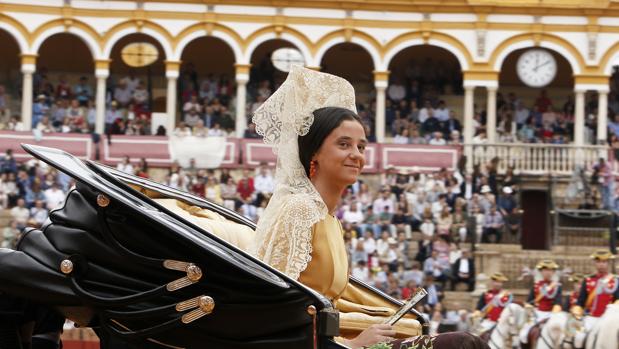 Victoria Federica en la Exhibición de Enganches de la Maestranza