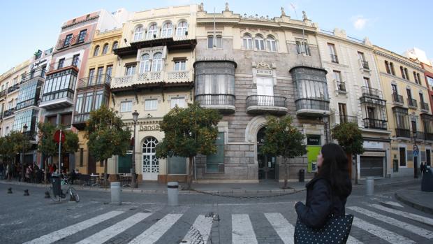Los dos edificios que se convertirán en hotel