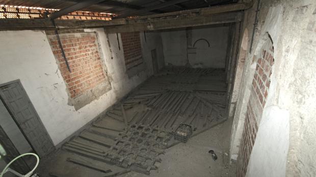 La Casa del Capellán de Madre de Dios, en un estado ruinoso