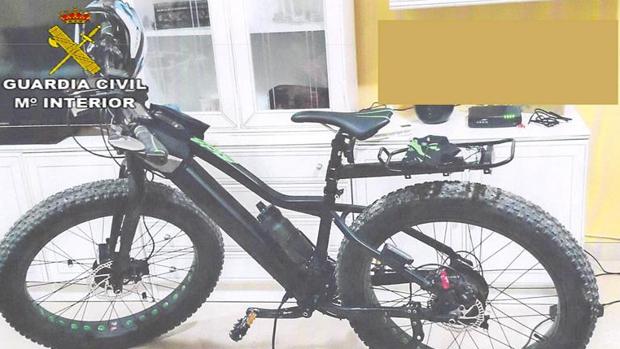 Bicicleta sustraída por la Guardia Civil