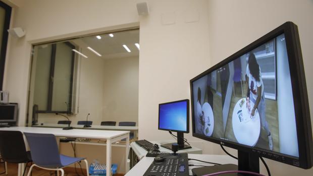 Sala Gesell instalada en los juzgados de Sevilla