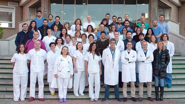 Profesionales de la Unidad de Ortopedia Infantil del hospital Virgen del Rocío de Sevilla
