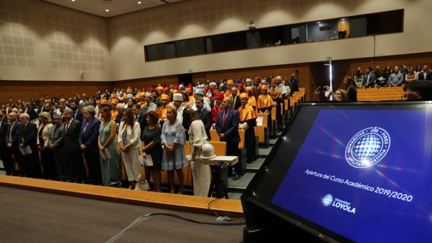 Acto solemne de inauguración del curso académico en la Universidad Loyola