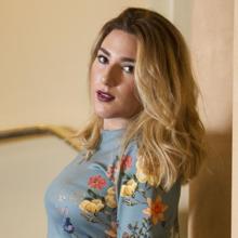 The singer Laura Gallego