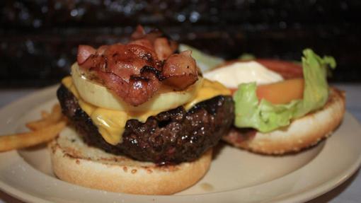 Hamburguesa con queso de Alfredo's Barbacoa