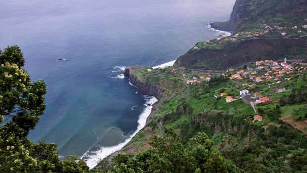 Imagen aérea de Madeira, «Destino de isla líder en Europa»