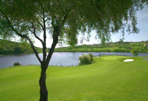 Una de las bellas imágenes del campo de golf Almenara